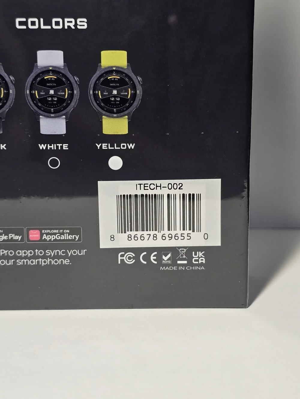 ** BRAND NEW SEALED IN BOX** Invicta I-Tech 2 Watch - 46mm, Yellow (ITECH-002)
